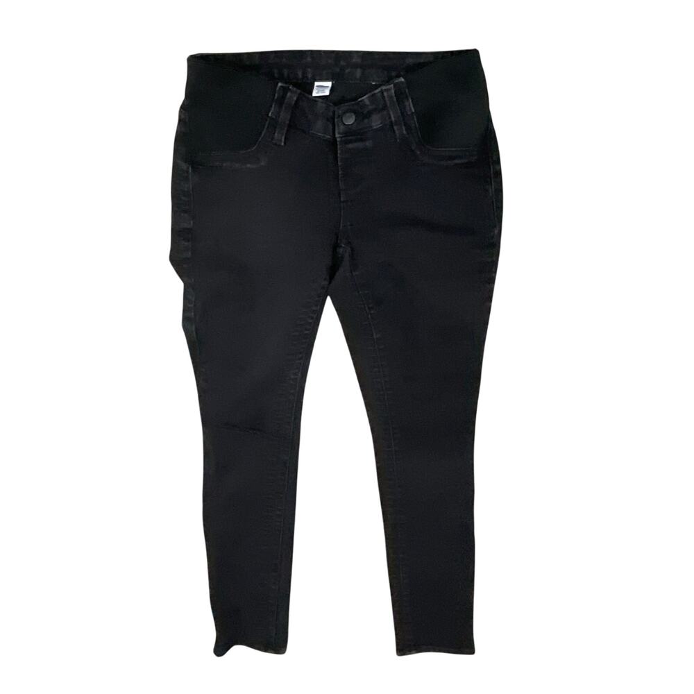 Old Navy Maternity Skinny Jeans Black Size 30